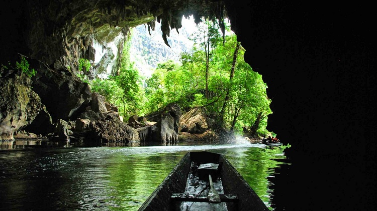 réussir vacances en famille laos grotte Kong Lor